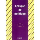 ECONOMIE - DROIT Lexique de politique (7e édition)