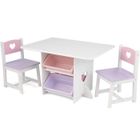 IMITATION PROFESSION-ACTIVITE DE GRANDS Ensemble Table + 2 Chaises Coeur Kidkraft