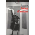 LITTERATURE / ROMANS FOLIES D'AMOUR