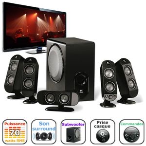 ENCEINTES PC Logitech X-530 ENCEINTES PC Logitech X-530