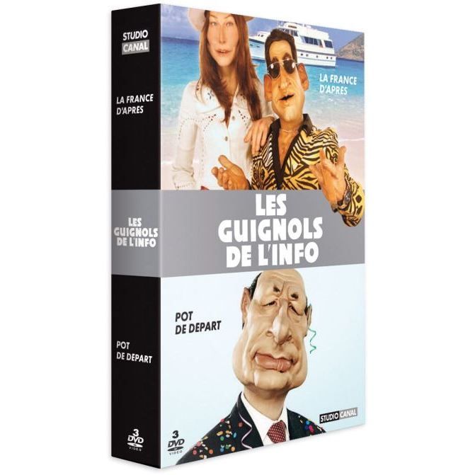 Les Guignols De L Info Sylvestre Best Of DVD Coffret les guignols de l'info : best of 20... en dvd spectacle pas