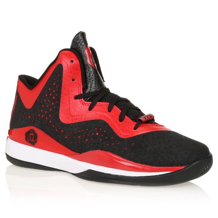 chaussures basket homme adidas adizero rose 773 ii blanc Adidas D ROSE 773 III Rouge Noir Blanc D73914: