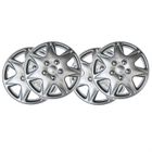  4 ENJOLIVEURS ABS 14" LAQUES ARGENT