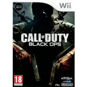 JEUX WII CALL OF DUTY BLACK OPS WII JEUX WII CALL OF DUTY BLACK OPS WII