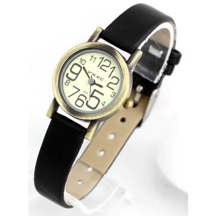 Montre Femme Vintage Bracelet Cuir