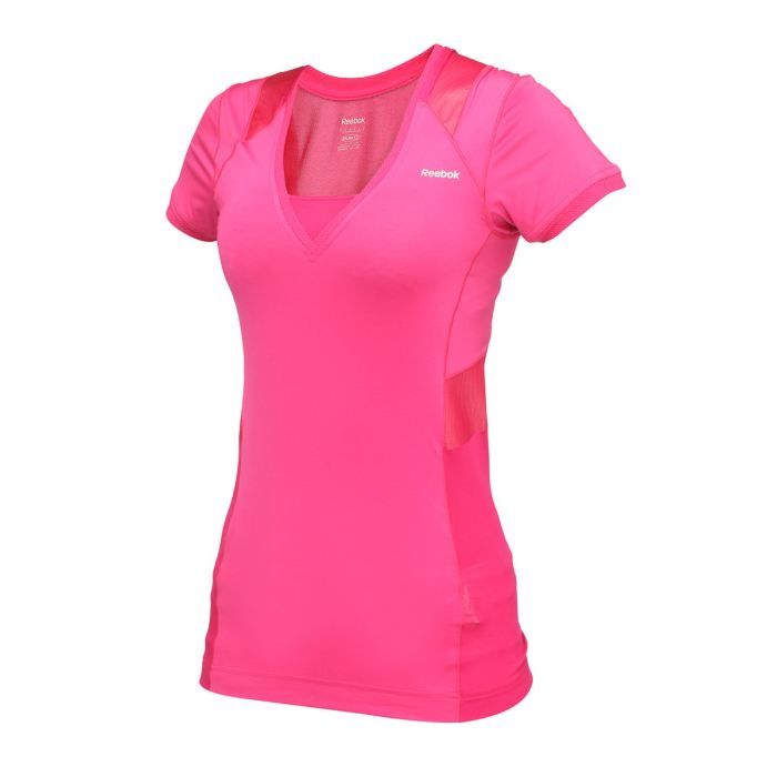 Shirt Fitness Femme Achat / Vente t shirt REEBOK Tee Shirt Fitness