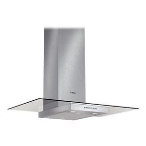 Bosch DWA097A50 Hotte Décorative - Evacuation / Recyclage - Débit d'air max 690m3-h - 3 vitesses - Larg 90 cm - Inox