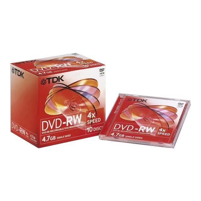 TDK T18891 read write DVD Achat / Vente cd dvd vierge TDK T18891