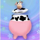 SUCRIER - CONFITURIER - POT A CREME Sucrier vache