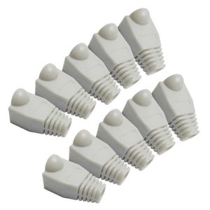 OMENEX Lot de 10 manchons RJ45 catégorie 6 blanc