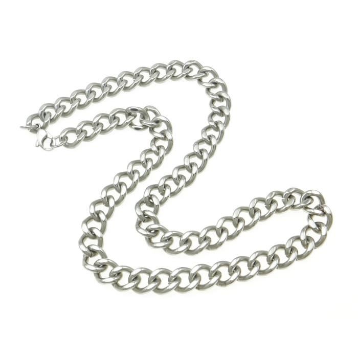 chaine acier gros maillon collier cha ne bijoux homme chaine acier gros maillon collier cha ne bijoux homme