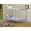 LIT COMBINE - MEZZANINE  Lit superposé 190 x 90 gris