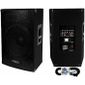 ENCEINTE ET RETOUR Enceinte amplifiée 800W + passive 700 W