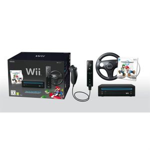 PACK WII NOIR MARIO KART