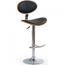 TABOURET Tabouret de bar bicolore Form Couleur Noir Mati…