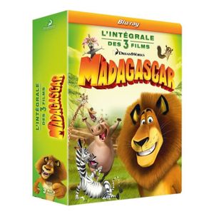 SORTIE BLU-RAY Blu-Ray Coffret trilogie Madagascar
