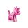 Tirelire Licorne Rose