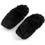 CHAUFFE-PIEDS Chaussons thermo-relaxants noir