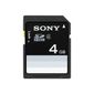 CARTE MEMOIRE SONY Mémoire SDHC 4Go