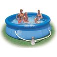 KIT PISCINE  Kit piscine "Easy Set" INTEX  Ø 3,05 m X H76 cm