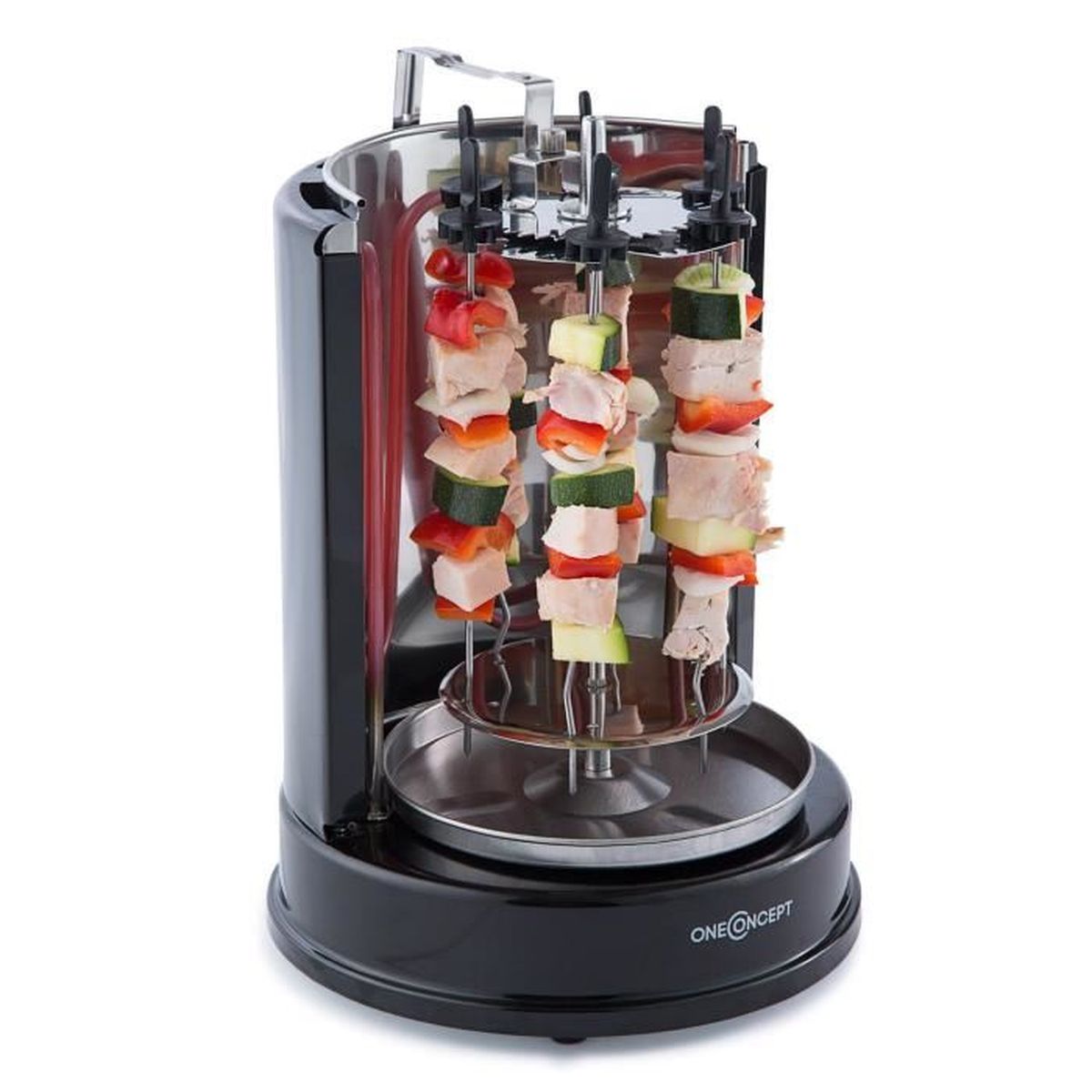 oneConcept Twist & Grill Machine à kebab verticale rôtissoire 1400w