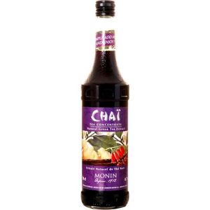 SIROP Bouteille de sirop Monin thé chai SIROP Bouteille de sirop Monin thé chai