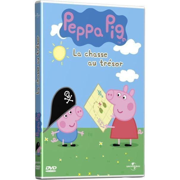 DVD Peppa pig, vol. 1 : la chasse au trésor en dvd dessin animé pas