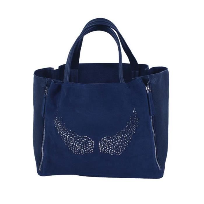 Grand sac à main ailes d'ange strass bleu marine - Vraiment TOP ce ... Grand sac à main ailes d'ange strass bleu marine - Vraiment TOP ce ...