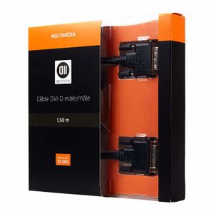 D2 Câble 0 DVI mâle/ DVI mâle 1,5 m?tre