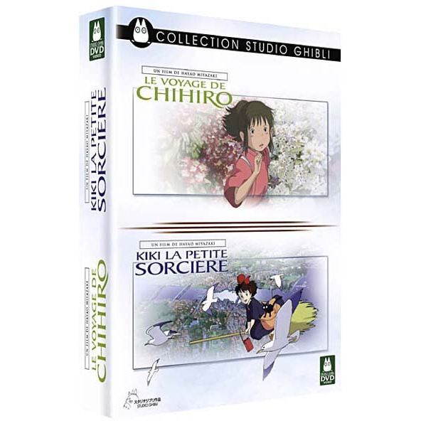 DVD Coffret ghibli : le voyage de chihiro ; kik en dvd film pas