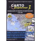 TOURISMES / VOYAGES Carto explorateur 3 ; Guadeloupe ; St Martin ; ...
