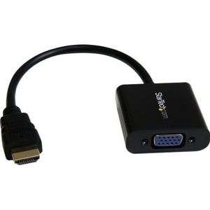 STARTECH Adaptateur vidéo HDMI vers VGA - Convertisseur HDMI vers HD15 - M/F - 1920x1080 - Noir