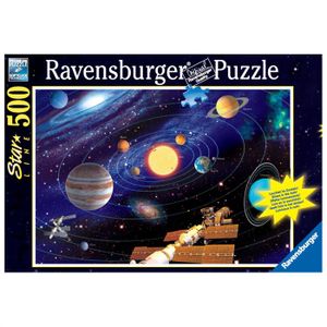 PUZZLE PuzzleStar Line Système Solaire 500p - Fluorescent