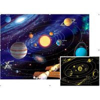 PUZZLE PuzzleStar Line Système Solaire 500p - Fluorescent