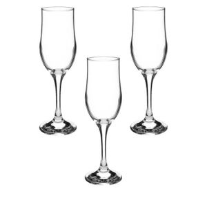 35243 Daily Set de 6 Flûtes à Champagne 215 ml