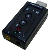 CARTE SON Carte son externe USB Soft 7.1 - CS-USB-71