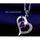 Heart Language collier femme argent 925 avec pende