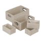  Set de 5 tiroirs assortis ECOLO Fibres naturell…