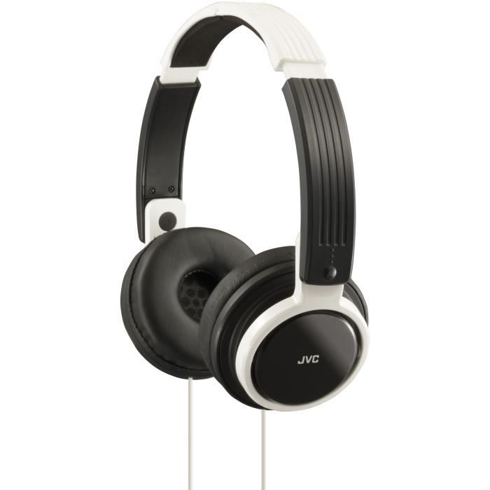 JVC HA S200 W E Casque audio supra aural Blanc casque écouteur