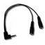 Câble - connectique LINEAIRE A192A Câble Jack > double Jack 3.5mm