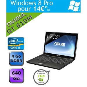 ORDINATEUR PORTABLE Asus A73SD-TY292V