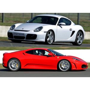 Stage de Pilotage Cayman et F430 2x3 trs Mettet