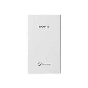 SONY Chargeur nomade 5000 MAH avec cable micro USB - blanc