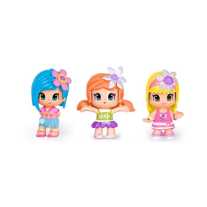 Pinypon tube 3 figurines fleur Achat / Vente figurine personnage