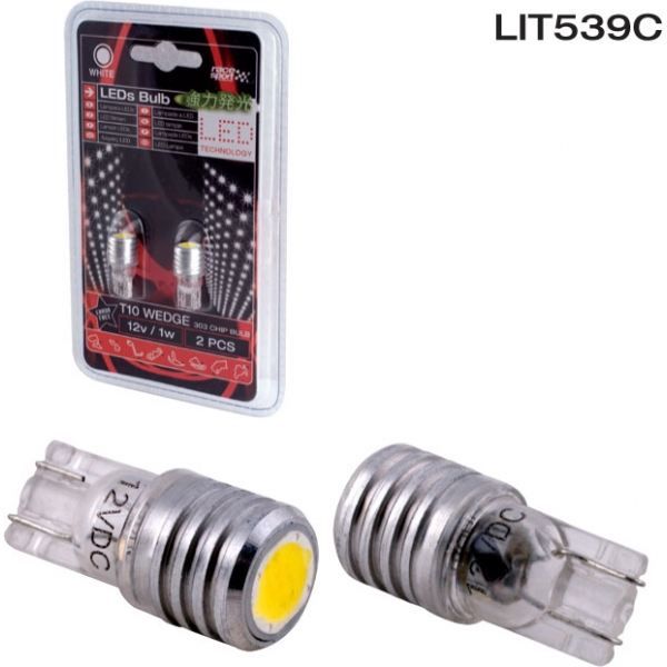Ampoule feux de position LED T10 12V 1W Ampoule feux de position LED