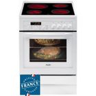  SAUTER SCV1061W - Cuisinière vitrocéramique