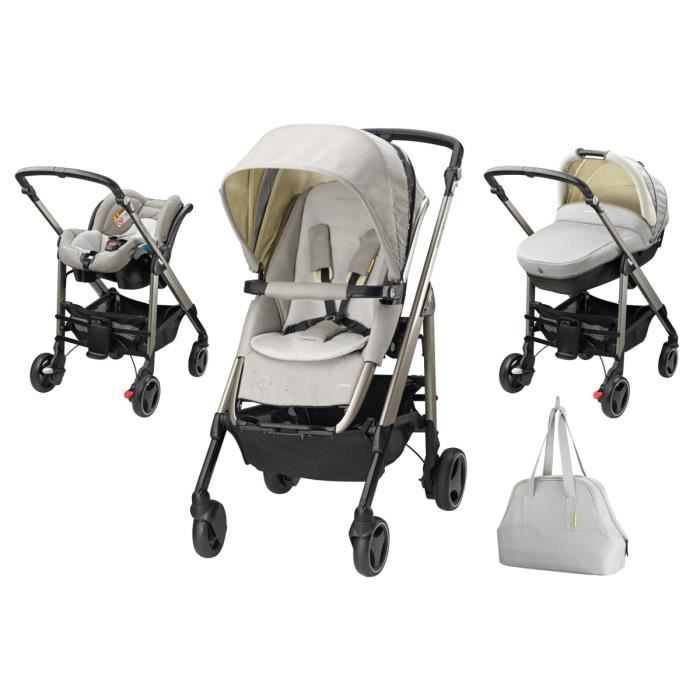 bebe confort poussette combinée trio loola excel 2