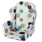 CHAISE HAUTE  Coussin de chaise haute à  pois 4731-07 Beige