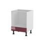 ÉLÉMENTS HAUT ET BAS  Meuble cuisine four bas 60cm 1 bandeau four 60*…