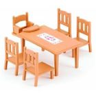 UNIVERS MINIATURE COMPLET Table De Repas Sylvanian